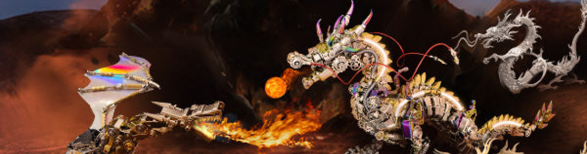 Build Your Own Steampunk Wyvern Dragon: A Mechanical 3D Puzzle. Build Your Own Steampunk Wyvern Dragon: A Mechanical 3D Puzzle.