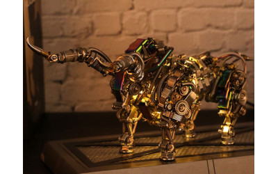 The Bull 3D Metal Puzzle: A Unique Gift for Financial Advisors