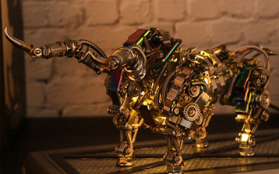 The Bull 3D Metal Puzzle: A Unique Gift for Financial Advisors