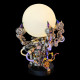 1000+pcs dragon claw lamp moon lantern diy metal model kits