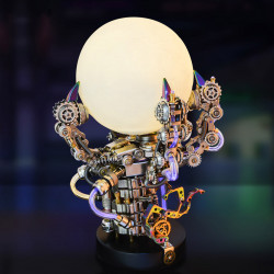 1000+pcs light dragon claw lamp moon lantern diy metal model kits