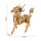 100pcs+ diy oriental chinese unicorn kylin assembly building kit