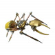 100pcs+ steampunk ant insect diy metal assembly model 3d puzzle