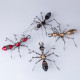 100pcs+ steampunk ant insect diy metal assembly model kit with christmas package