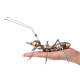 100pcs+ steampunk ant insect diy metal assembly model kit with christmas package