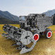 1054pcs 3d metal assembly gear drive big farm harvester vehicle toy model kit