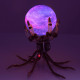 1061pcs metal model kits steampunk octopus jupiter moon night light