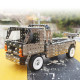 1067pcs adults 3d metal construction dump truck trailer assembly model kit