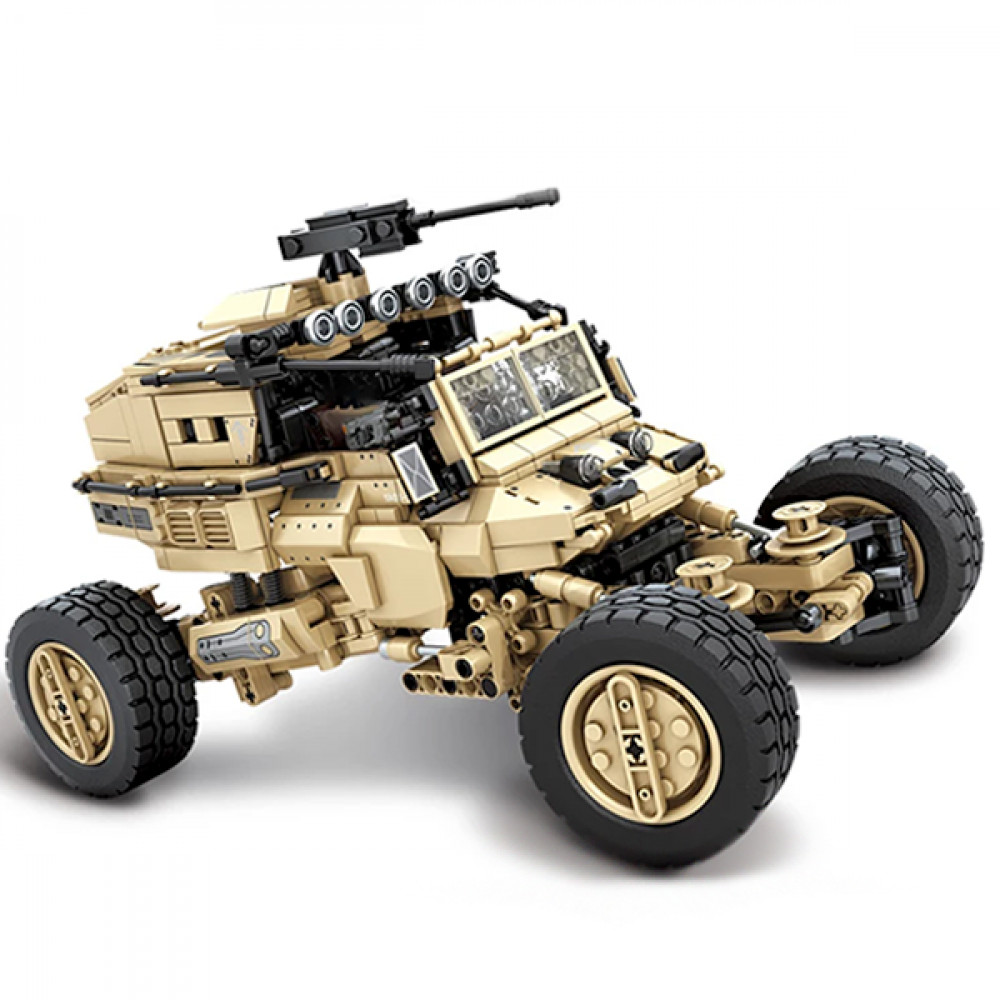 Remote Control Buggy Kit remote controlled army buggy 1181pcs - 1181pcs-1