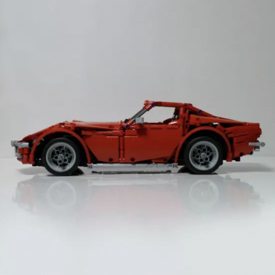 remote controlled 1968 american muscle 1184pcs