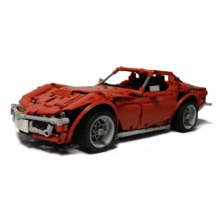 remote controlled 1968 american muscle 1184pcs