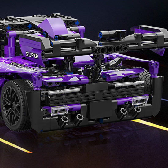 electric purple master of monaco 1226pcs