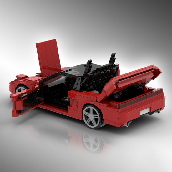 jdm supercar 1292pcs