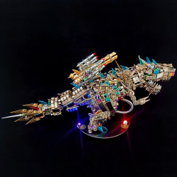 1350PCS+ Complex Model Kits 3D Mechanical Tyrannosaurus Rex Model Kit Big Dinosaur for Adults