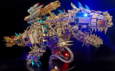 Harry Potter-themed metal models for a magical Christmas