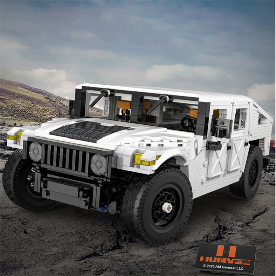 remote controlled h1 humvee 1380pcs