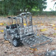 1400pcs 2.4g assembly remote control metal forklift mechanical scew model building kit puzzle