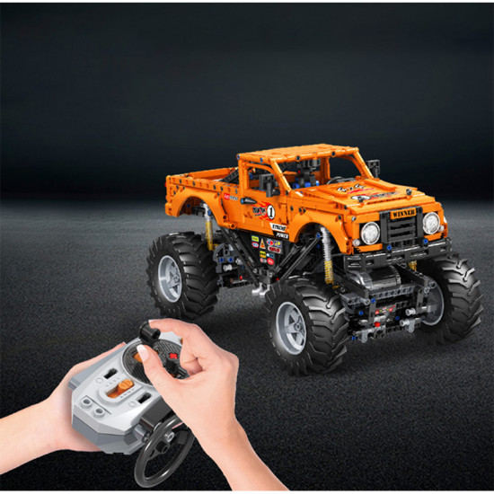 remote controlled monster truck 1492pcs