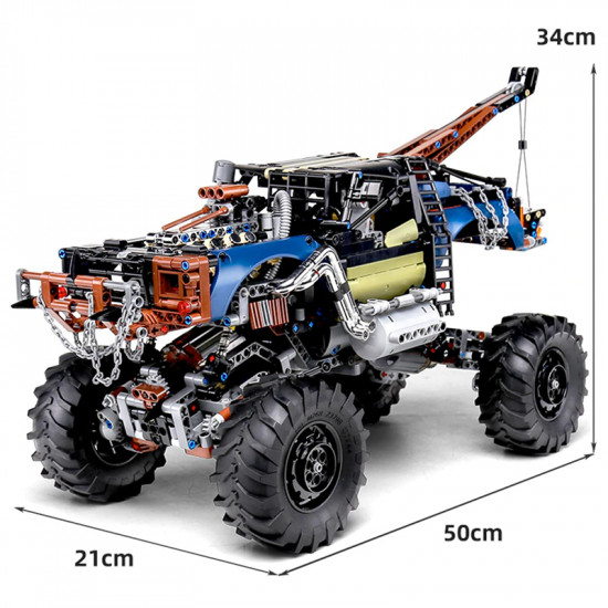 remote controlled apocalypse truck 1507pcs