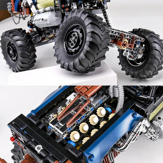 remote controlled apocalypse truck 1507pcs