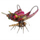 150pcs 3d steampunk purple red swallowtail butterfly model kit