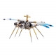 150pcs steampunk 3d dragonfly model assembly kit with light