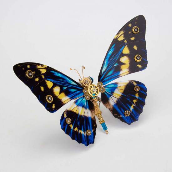 150pcs+ steampunk 3d metal morpho helena model diy kits