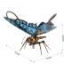 150pcs steampunk blue butterfly pipevine swallowtail model building kit