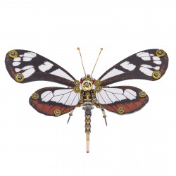 150pcs+ steampunk brush-footed butterfly 3d metal model kits greta oto