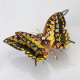 150pcs steampunk eastern tiger swallowtail butterfly diy kit papilio glaucus