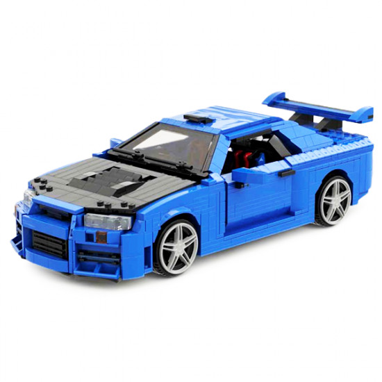 r34 sports car 1513pcs