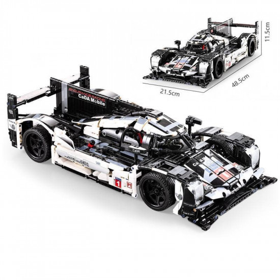 remote controlled le mans racer 1586pcs