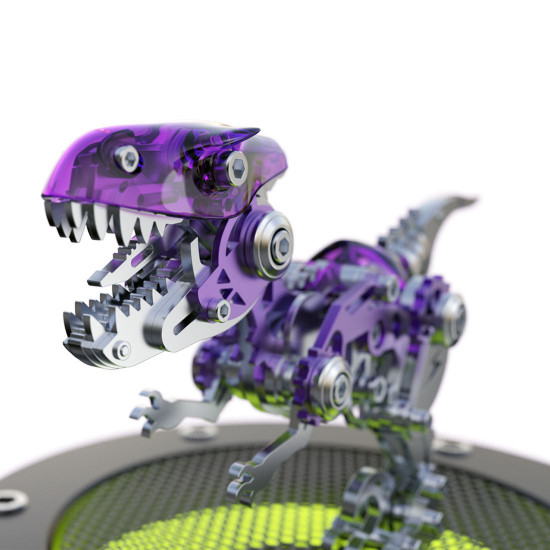 160pcs mini dinosaur 3d metal model kit for kids