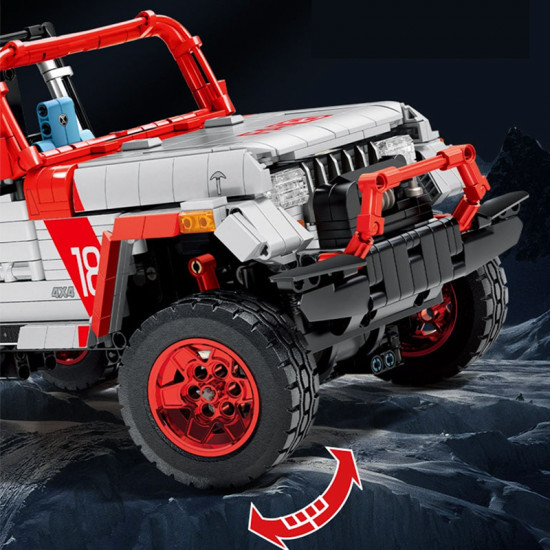 remote controlled jurassic 4x4 1613pcs