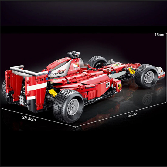 remote controlled formula race car 1697pcs