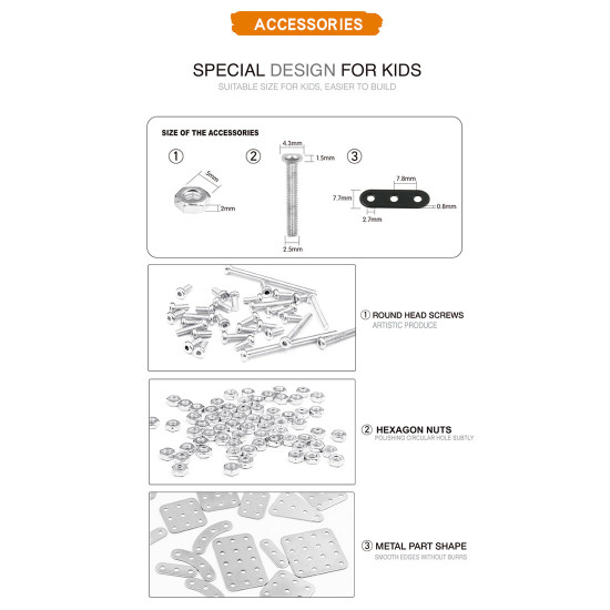 1745pcs assembly vehicle metal rc crane car puzzle model 2.4g 10ch