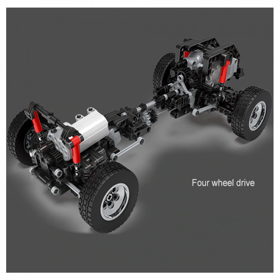 remote controlled 4x4 1770pcs