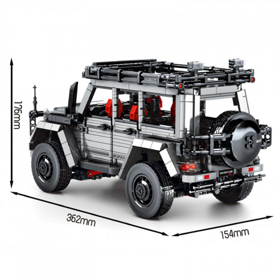 remote controlled 4x4 1852pcs