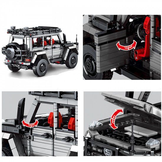 remote controlled 4x4 1852pcs