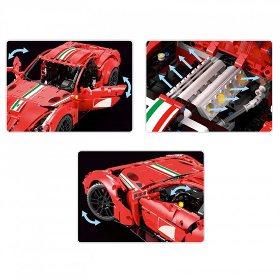 remote controlled prancing horse 1781pcs