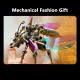 180pcs punk mini wasp 3d metal puzzle diy insect