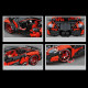 remote controlled supercar 1826pcs