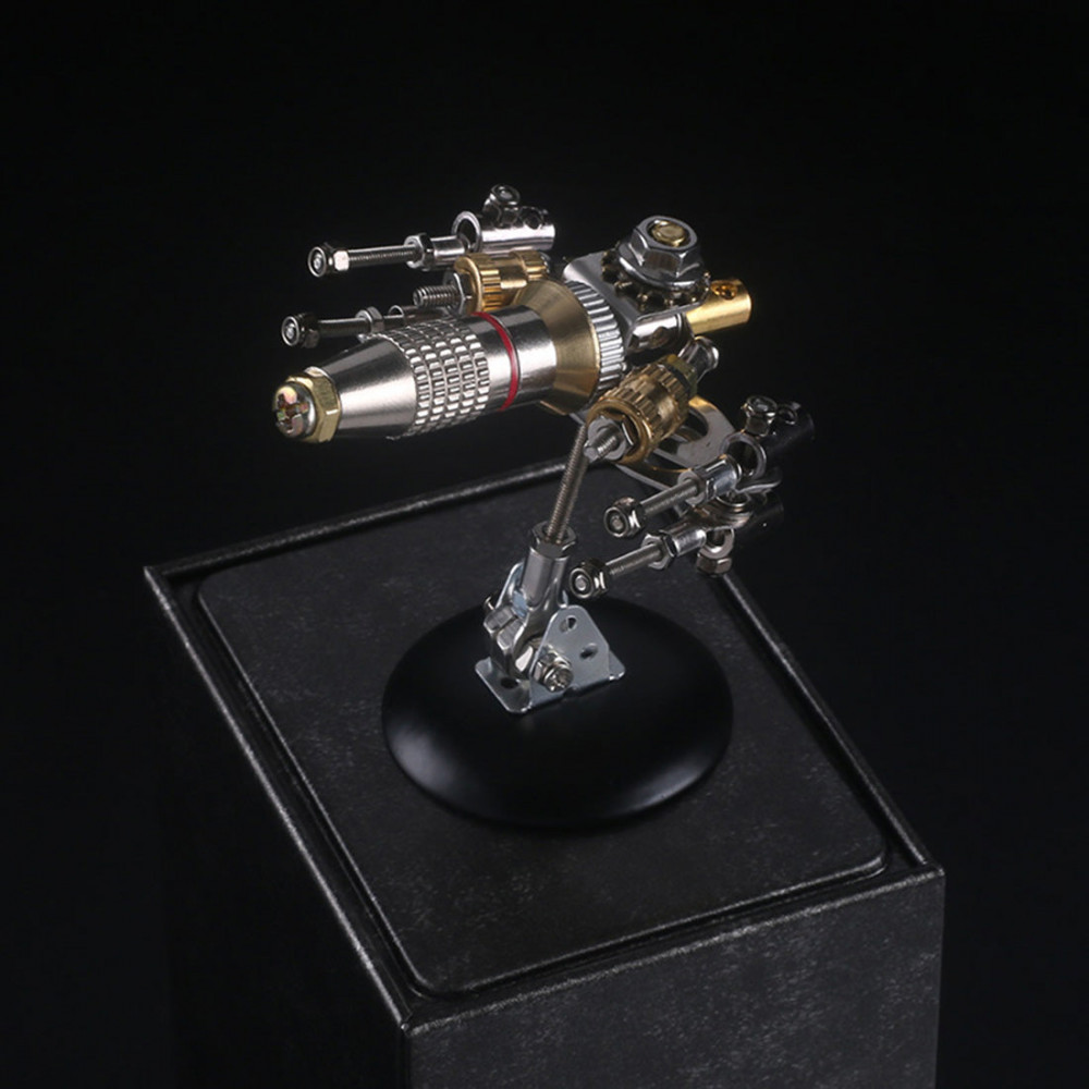 1pc blind box random mini diy 3d assembly armor metal submarine mecha ...