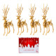 200pcs+ diy 3d assembling ornament christmas elk model