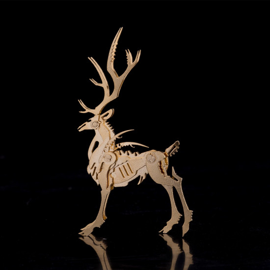 200pcs+ diy 3d assembling ornament christmas elk model