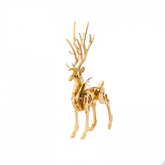 200pcs+ diy 3d assembling ornament christmas elk model