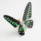 200pcs+ steampunk metal assembly butterfly chrysiridia rhipheus, ornithoptera meridionalis & chrysozephyrus