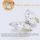 200pcs+steampunk metal assembly butterfly sericinus montelus grey, polyura delphis concha & hebomoia glaucippe