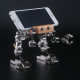 209pcs infantryman mecha 3d assembly metal model kit 2-in-1 phone holder