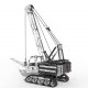 2152pcs diy assembly stainless steel 2.4g 12ch crane rc crawler crane toy for adults